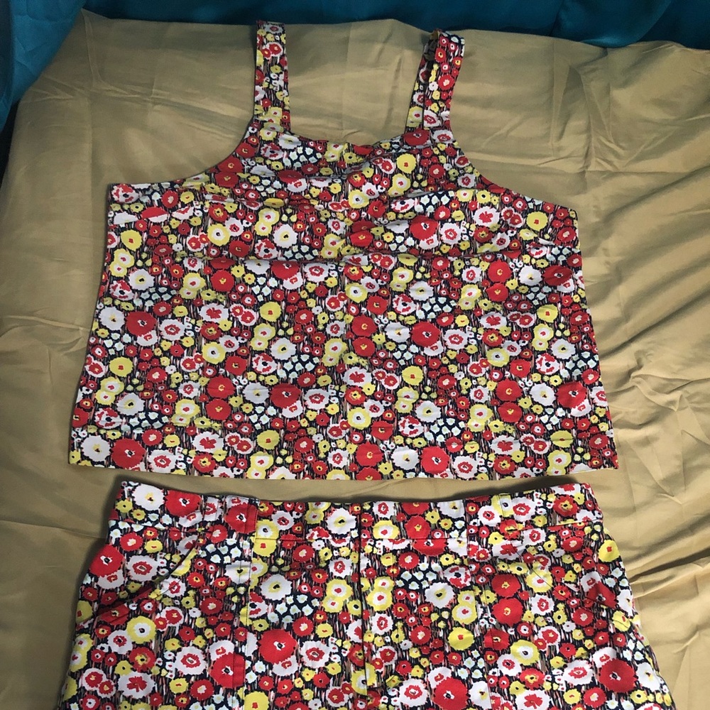Matching set co ord floral